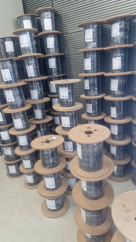 کابل دراپ دو کر دو مهار حلقه 1000 متری